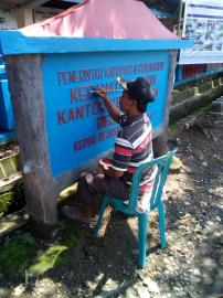 Tujuh lokasi Titik Persiapan Maju Penilaian Lomba Desa