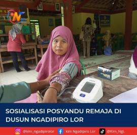 Edukasi kesehatan pemuda, Puskesmas Semin II selenggarakan Posyandu Remaja