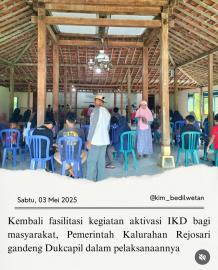 Antusiasme warga tinggi, Dukcapil kembali gelar pelayanan aktivasi IKD di Rejosari