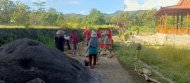 Hendak di cor blok, jalur lapangan Ngadipiro hingga Swalola ditutup.