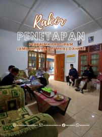 Penetapan hasil verifikasi calon penerima bantuan jamban sehat tahun 2025