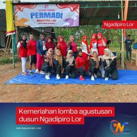 Berlangsung meriah, warga Ngadipiro Lor ikuti berbagai lomba khan 17an