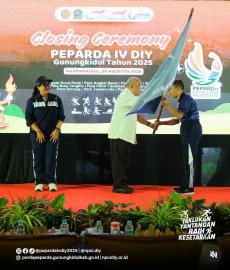 Peparda IV DIY 2025 secara resmi ditutup