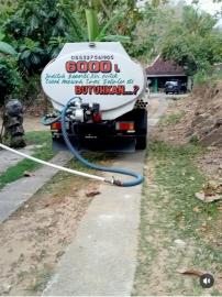 Masuki periode puncak kemarau, warga Banyu mulai beli air bersih