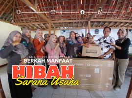 Tambah semangat, KEP Desa Prima Puspita terima hibah sarana usaha