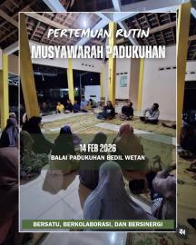 Jaring Aspirasi, warga Bedil Wetan gelar Musdus