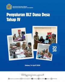Salur BLT Dana Desa Kalurahan Rejosari Tahap IV Tahun 2024.