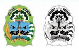 Aturan baku penggunaan lambang daerah Gunungkidul