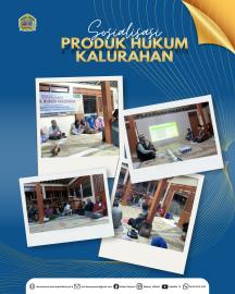 Sempu Kidul titik pertama kegiatan Sosialisasi Produk Hukum