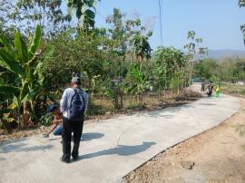 Monitoring pelaksanaan Padat Karya Dana Desa 